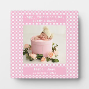 Photo Valentine For Mummy And Daddy New Parents Plaque