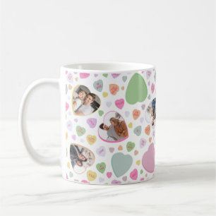 Photo Valentine’s Day Candy Heart Mug