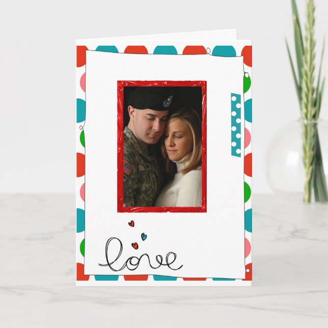 photo valentines day card (Front)