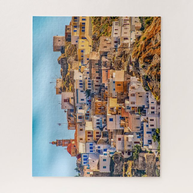 Photo Village Greece Karpathos Island Jigsaw Puzzle (Vertical)