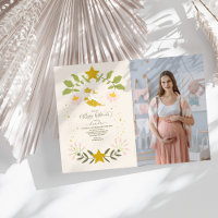 Photo Vintage Celestial Botanical Baby Shower