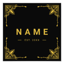 Photo Wall Art with Your Custom Text Design