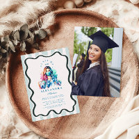 Photo Watercolor Female Dentist Graduation