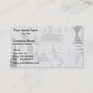 Photo Watermark Background template Business Card