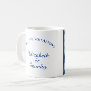 Photo We Love You Mom Pet Puppy Custom Coffee Mug