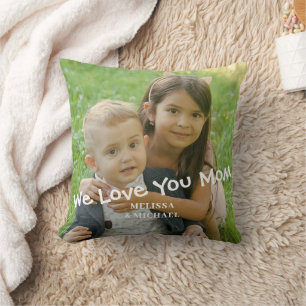 Photo We Love You Mum Cushion
