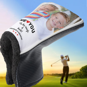 Photo We Love You To The Rough & Back Name Custom Golf Head Cover
