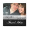 Photo Wedding Favour Magnets Black