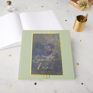 Photo Wedding Foil Guestbook