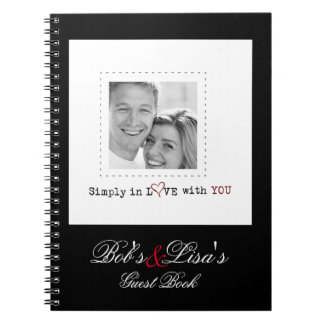 photo wedding guest book