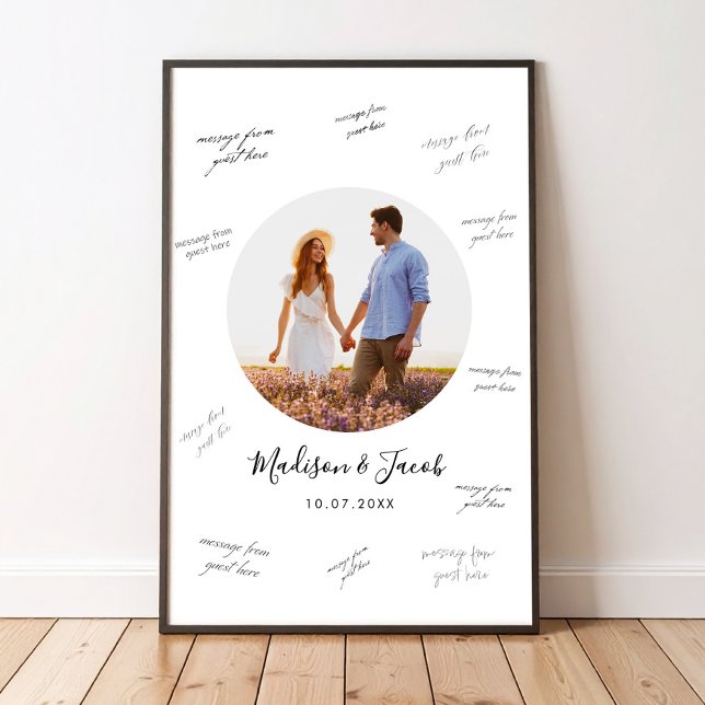 Photo Wedding Guest Signing Poster (Creator Uploaded)