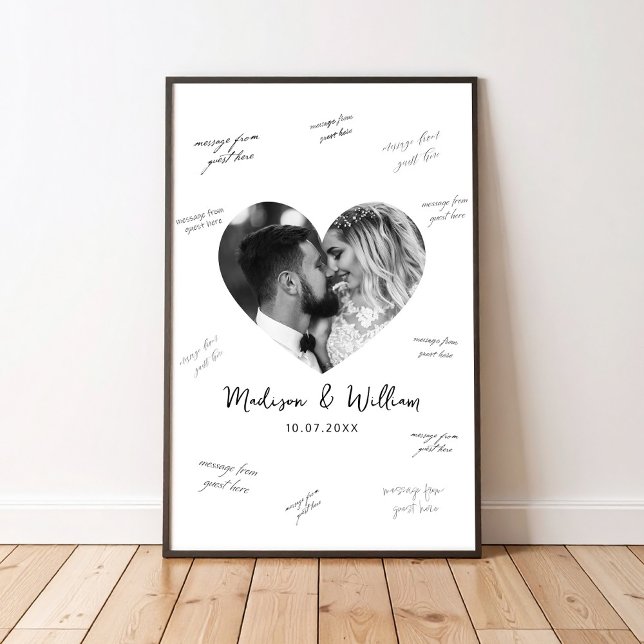 Photo Wedding Guest Signing Poster (Creator Uploaded)