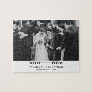 Photo Wedding Horizontal Jigsaw Puzzle