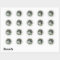 Photo Wedding Modern White Return Address Labels