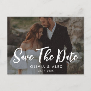 Photo Wedding Save the Date Postcard