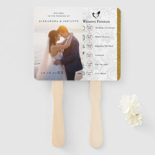 PHOTO Wedding Welcome Hand Fan