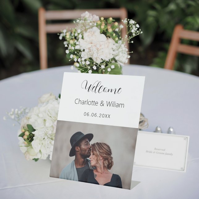 Photo wedding welcome sign (Creator Uploaded)