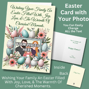 Photo, Wishing Your Family An Easter Filled With Card