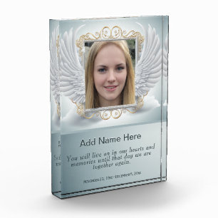 Photo with Angel Wings Frame