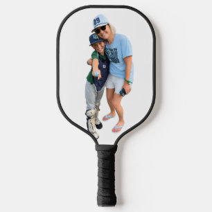 Photo With Grandma Personalised Pickleball Paddle