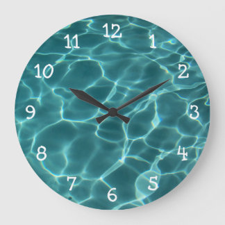 Photo with White Numbers Wall Clock