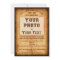 Photo, Your Text Baseball Graduation Invitation