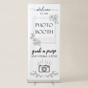 Photobooth Retractable Banner