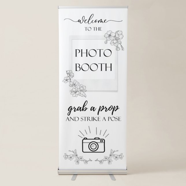 Photobooth Retractable Banner (Front)