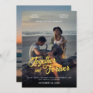 Photogenic wedding  invitation