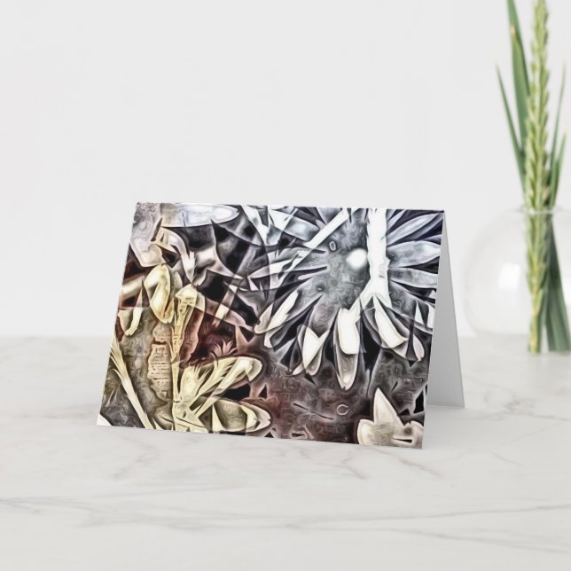 Photogram Digital Art Card (Front)