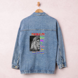 Photograph Better Way To Share Your Vacation Denim Jacket