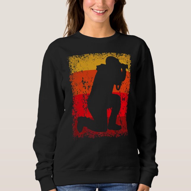 Photograph Camera Vintage Sweatshirt (Front)