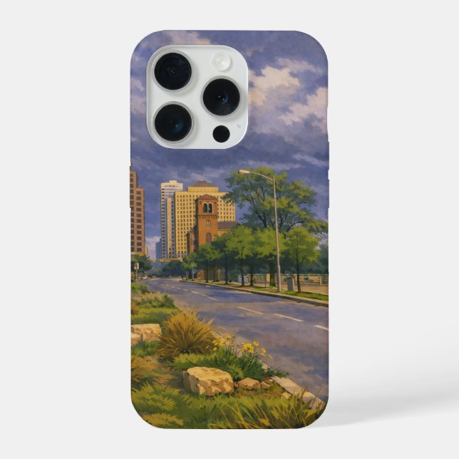 Photograph Edited Image Clear Case for iPhone® (Back)