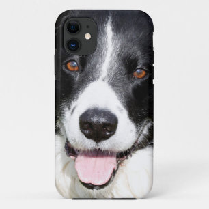 Photograph of a happy dog iPhone 11 case