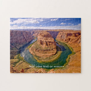 Photograph of Horseshoe Bend, Gran Canyon, Arizona Jigsaw Puzzle