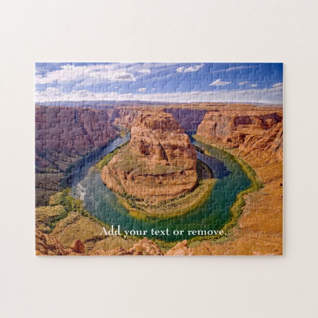 Photograph of Horseshoe Bend, Gran Canyon, Arizona Jigsaw Puzzle (Horizontal)