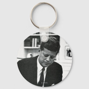 Photograph of John F. Kennedy 2 Key Ring