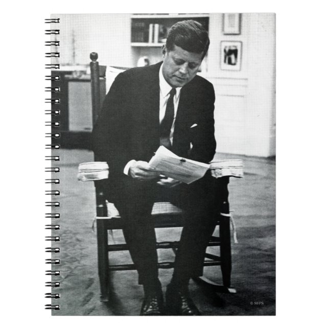 Photograph of John F. Kennedy 2 Notebook (Front)