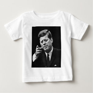 Photograph of John F. Kennedy 3 Baby T-Shirt