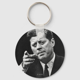 Photograph of John F. Kennedy 3 Key Ring