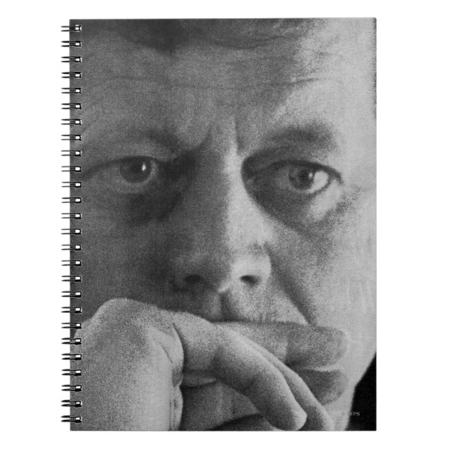 Photograph of John F. Kennedy Notebook (Front)