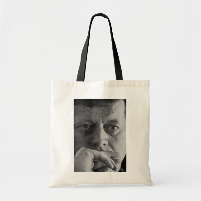 Photograph of John F. Kennedy Tote Bag (Front)