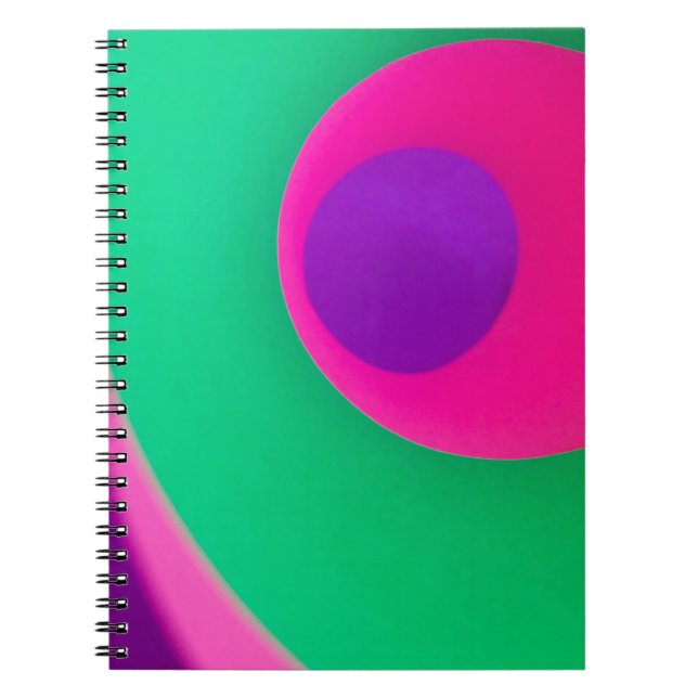 Photograph of optical illusion notebook (Front)