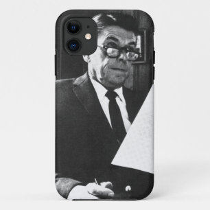 Photograph of Ronald Reagan iPhone 11 Case