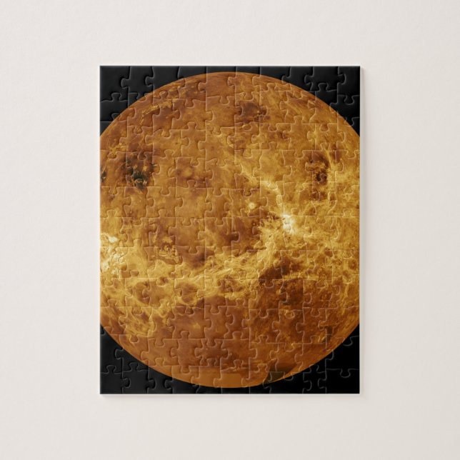 Photograph of the Venus planet Jigsaw Puzzle (Vertical)