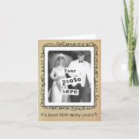 Photograph Template Wedding Anniversary Congrats