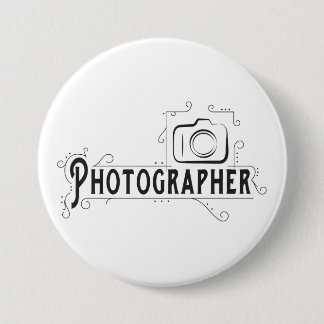 Photographer 7.5 Cm Round Badge