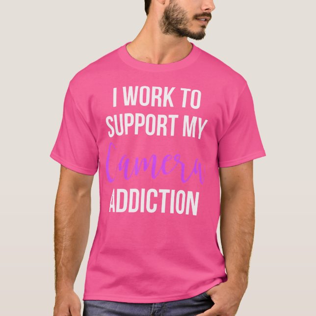 Photographer Appreciation Cute Funny Photography T-Shirt (Front)