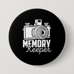 Photographer Are Memory Keeper 7.5 Cm Round Badge