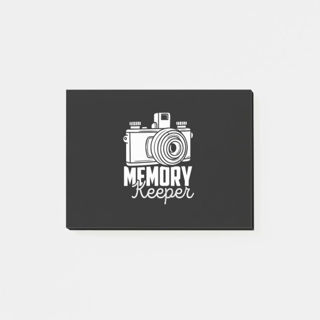 Photographer Are Memory Keeper Post-it Notes (Front)